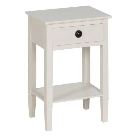 Table de Nuit Blanc 40 x 30 x 61 cm de BigBuy Home, Tables de chevet - Réf : S8805064, Prix : 110,45 €, Remise : %