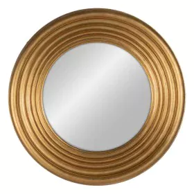 Miroir mural Doré Verre Bois de pin 78 x 78 cm de BigBuy Home, Miroirs muraux - Réf : S8805065, Prix : 203,09 €, Remise : %