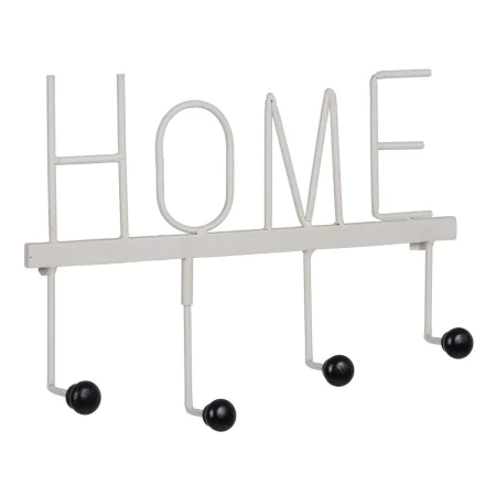 Perchero de Pared Home Hierro 40 x 7 x 30 cm de BigBuy Home, Percheros de pared - Ref: S8805073, Precio: 16,02 €, Descuento: %