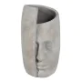 Vaso Cinzento Cimento Face 21 x 18 x 32,5 cm de BigBuy Home, Jarrões - Ref: S8805084, Preço: 25,31 €, Desconto: %