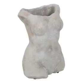 Macetero Gris Cemento Busto 19 x 13,5 x 27 cm de BigBuy Garden, Maceteros - Ref: S8805085, Precio: 22,01 €, Descuento: %