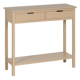 Konsole natürlich Kiefernholz Holz MDF 90 x 30 x 81 cm von BigBuy Home, Tische - Ref: S8805098, Preis: 156,02 €, Rabatt: %