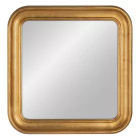 Espejo de pared Dorado Cristal Madera de pino 80 x 80 cm de BigBuy Home, Espejos de pared - Ref: S8805100, Precio: 222,43 €, ...