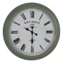 Wall Clock Green Iron 70 x 70 x 6,5 cm by BigBuy Home, Wall Clocks - Ref: S8805112, Price: 73,10 €, Discount: %