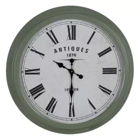 Wall Clock Green Iron 70 x 70 x 6,5 cm by BigBuy Home, Wall Clocks - Ref: S8805112, Price: 73,10 €, Discount: %