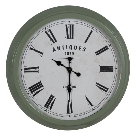 Reloj de Pared Verde Hierro 70 x 70 x 6,5 cm de BigBuy Home, Relojes de pared - Ref: S8805112, Precio: 73,10 €, Descuento: %