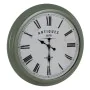 Wall Clock Green Iron 70 x 70 x 6,5 cm by BigBuy Home, Wall Clocks - Ref: S8805112, Price: 73,10 €, Discount: %