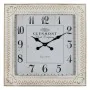 Horloge Murale Blanc Fer 60 x 60 x 6,5 cm de BigBuy Home, Pendules murales - Réf : S8805113, Prix : 63,42 €, Remise : %