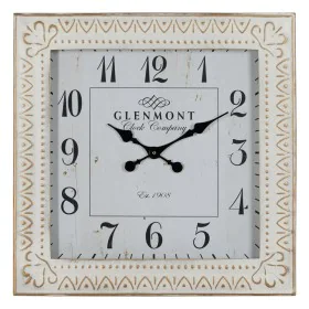 Reloj de Pared Blanco Hierro 60 x 60 x 6,5 cm de BigBuy Home, Relojes de pared - Ref: S8805113, Precio: 63,42 €, Descuento: %