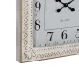 Horloge Murale Blanc Fer 60 x 60 x 6,5 cm de BigBuy Home, Pendules murales - Réf : S8805113, Prix : 63,42 €, Remise : %