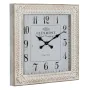 Horloge Murale Blanc Fer 60 x 60 x 6,5 cm de BigBuy Home, Pendules murales - Réf : S8805113, Prix : 63,42 €, Remise : %