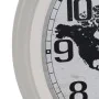 Reloj de Pared Mapamundi Blanco Negro Hierro 70 x 70 x 6,5 cm de BigBuy Home, Relojes de pared - Ref: S8805114, Precio: 73,10...