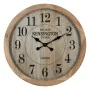 Orologio da Parete Naturale Legno Cristallo 60 x 60 x 6,5 cm di BigBuy Home, Orologi da parete - Rif: S8805117, Prezzo: 58,41...