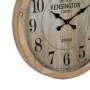 Wall Clock Natural Wood Crystal 60 x 60 x 6,5 cm by BigBuy Home, Wall Clocks - Ref: S8805117, Price: 58,41 €, Discount: %