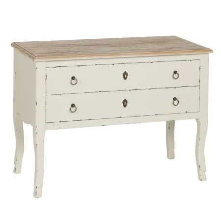 Console White Natural Fir wood MDF Wood 104 x 50 x 78 cm by BigBuy Home, Tables - Ref: S8805122, Price: 347,27 €, Discount: %