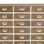 Schubladenschrank Weiß Beige Eisen Tannenholz 94 x 35 x 108 cm von BigBuy Home, Kommoden & Sideboards - Ref: S8805128, Preis:...