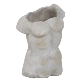 Macetero Gris Cemento Busto 20,5 x 13 x 29 cm de BigBuy Garden, Maceteros - Ref: S8805130, Precio: 22,20 €, Descuento: %