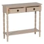 Console Blanc Bois de pin Bois MDF 90 x 30 x 81 cm de BigBuy Home, Tables - Réf : S8805143, Prix : 156,02 €, Remise : %