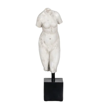 Sculpture White Black Resin 14 x 11 x 43 cm Bust by BigBuy Home, Sculptures - Ref: S8805154, Price: 44,77 €, Discount: %