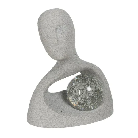 Sculpture Grey Resin 24,8 x 13,7 x 30,2 cm by BigBuy Home, Sculptures - Ref: S8805155, Price: 66,60 €, Discount: %