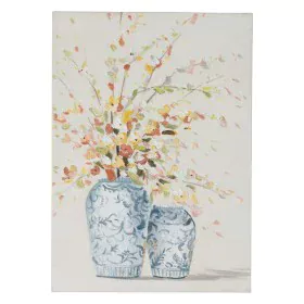 Painting Canvas Pine Vase 50 x 2,7 x 70 cm by BigBuy Home, Paintings - Ref: S8805167, Price: 35,74 €, Discount: %