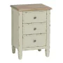 Nightstand Beige Natural Fir wood DMF 45 x 35 x 65 cm by BigBuy Home, Bedside Tables - Ref: S8805168, Price: 179,52 €, Discou...