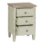 Nightstand Beige Natural Fir wood DMF 45 x 35 x 65 cm by BigBuy Home, Bedside Tables - Ref: S8805168, Price: 179,52 €, Discou...