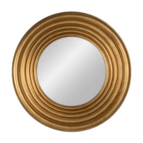 Espejo de pared Dorado Cristal Madera de pino 65 x 65 cm de BigBuy Home, Espejos de pared - Ref: S8805173, Precio: 185,25 €, ...