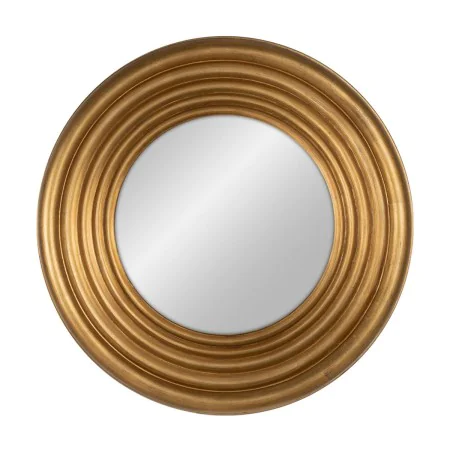 Espejo de pared Dorado Cristal Madera de pino 65 x 65 cm de BigBuy Home, Espejos de pared - Ref: S8805173, Precio: 177,85 €, ...