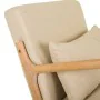 Rocking chair Alexandra House Living Cream Rubber Cotton Linen Wood 88 x 78 x 66 cm by Alexandra House Living, Chairs - Ref: ...