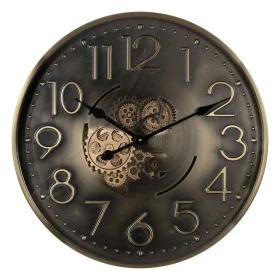 Wall Clock Golden Iron 60 x 8 x 60 cm by BigBuy Home, Wall Clocks - Ref: S8805202, Price: 120,78 €, Discount: %