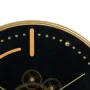 Wall Clock Black Golden Iron 46 x 7 x 46 cm by BigBuy Home, Wall Clocks - Ref: S8805204, Price: 66,60 €, Discount: %