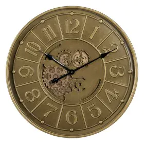 Orologio da Parete Dorato Ferro 60 x 8 x 60 cm di BigBuy Home, Orologi da parete - Rif: S8805205, Prezzo: 90,77 €, Sconto: %