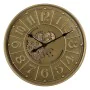 Wall Clock Golden Iron 60 x 8 x 60 cm by BigBuy Home, Wall Clocks - Ref: S8805205, Price: 90,77 €, Discount: %