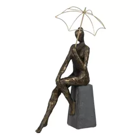 Figura Decorativa Cobre Mujer 25 x 17,5 x 44 cm de BigBuy Home, Adornos - Ref: S8805207, Precio: 60,17 €, Descuento: %