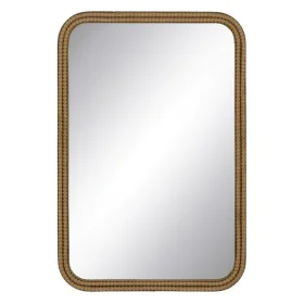 Miroir mural Naturel Résine 52 x 2 x 77 cm de BigBuy Home, Miroirs muraux - Réf : S8805218, Prix : 66,99 €, Remise : %