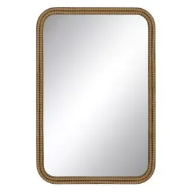 Miroir mural Naturel Résine 52 x 2 x 77 cm de BigBuy Home, Miroirs muraux - Réf : S8805218, Prix : 64,31 €, Remise : %