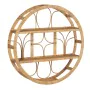 Etagère Naturel 80,5 x 15 x 80,5 cm de BigBuy Home, Étagères verticales - Réf : S8805222, Prix : 92,21 €, Remise : %