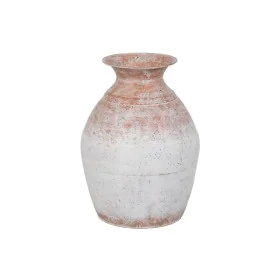 Vase Blanc Fer 27,5 x 27,5 x 36,5 cm de BigBuy Home, Vases - Réf : S8805224, Prix : 38,19 €, Remise : %