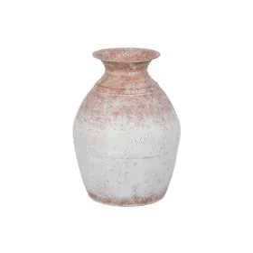 Vase Blanc Fer 27,5 x 27,5 x 36,5 cm de BigBuy Home, Vases - Réf : S8805224, Prix : 38,19 €, Remise : %