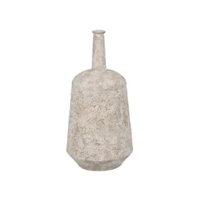 Vase Cream Iron 20 x 20 x 40,5 cm by BigBuy Home, Vases - Ref: S8805228, Price: 33,43 €, Discount: %