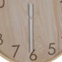 Horloge Murale Naturel Bois 60 x 60 x 5,5 cm de BigBuy Home, Pendules murales - Réf : S8805242, Prix : 62,59 €, Remise : %