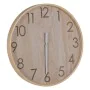 Horloge Murale Naturel Bois 60 x 60 x 5,5 cm de BigBuy Home, Pendules murales - Réf : S8805242, Prix : 62,59 €, Remise : %