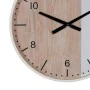 Reloj de Pared Blanco Natural Madera 60 x 60 x 5,5 cm de BigBuy Home, Relojes de pared - Ref: S8805243, Precio: 64,60 €, Desc...