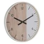 Reloj de Pared Blanco Natural Madera 60 x 60 x 5,5 cm de BigBuy Home, Relojes de pared - Ref: S8805243, Precio: 64,60 €, Desc...