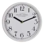 Orologio da Parete Bianco Legno Cristallo 22 x 22 x 4,5 cm di BigBuy Home, Orologi da parete - Rif: S8805246, Prezzo: 20,04 €...