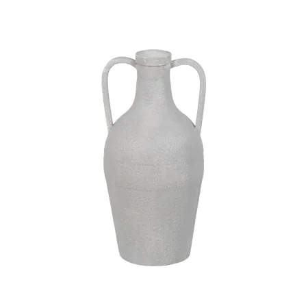 Vase Blanc Fer 18,5 x 18,5 x 38,5 cm de BigBuy Home, Vases - Réf : S8805256, Prix : 33,05 €, Remise : %