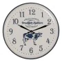 Wall Clock Black Cream Iron 62 x 62 x 6,5 cm by BigBuy Home, Wall Clocks - Ref: S8805260, Price: 43,92 €, Discount: %