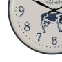 Wall Clock Black Cream Iron 62 x 62 x 6,5 cm by BigBuy Home, Wall Clocks - Ref: S8805260, Price: 43,92 €, Discount: %