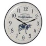 Wall Clock Black Cream Iron 62 x 62 x 6,5 cm by BigBuy Home, Wall Clocks - Ref: S8805260, Price: 43,92 €, Discount: %